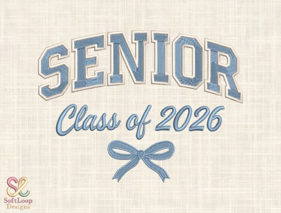 Senior Class of 2026 Embroidery File